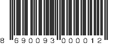 EAN 8690093000012