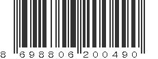 EAN 8698806200490