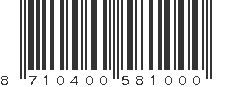 EAN 8710400581000