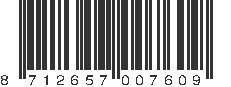 EAN 8712657007609