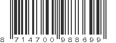 EAN 8714700988699