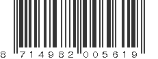 EAN 8714982005619