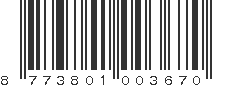 EAN 8773801003670