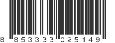 EAN 8853333025149