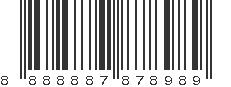 EAN 8888887878989