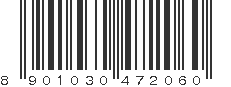 EAN 8901030472060
