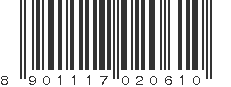 EAN 8901117020610