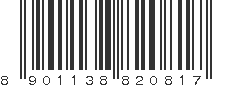 EAN 8901138820817
