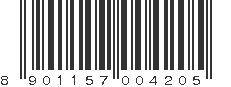 EAN 8901157004205