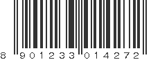 EAN 8901233014272
