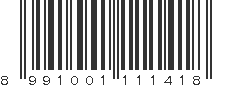 EAN 8991001111418