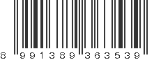 EAN 8991389363539