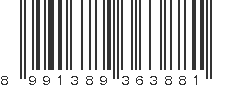 EAN 8991389363881