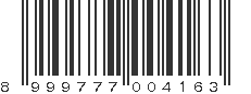 EAN 8999777004163