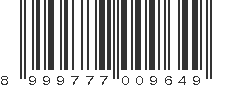 EAN 8999777009649