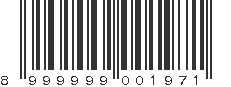 EAN 8999999001971