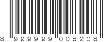 EAN 8999999008208