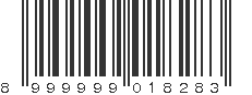 EAN 8999999018283