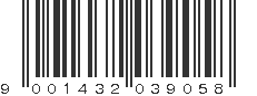 EAN 9001432039058