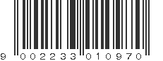 EAN 9002233010970
