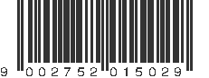 EAN 9002752015029