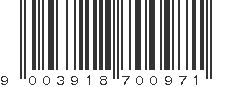 EAN 9003918700971