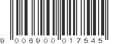 EAN 9006900017545