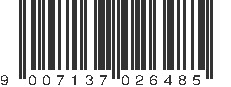 EAN 9007137026485