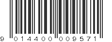 EAN 9014400009571