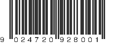 EAN 9024720928001