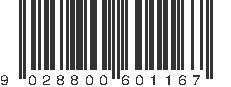 EAN 9028800601167