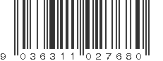 EAN 9036311027680