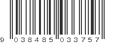 EAN 9038485033757