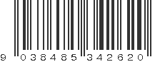 EAN 9038485342620