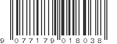 EAN 9077179018038
