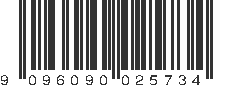 EAN 9096090025734
