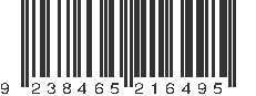 EAN 9238465216495