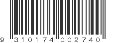 EAN 9310174002740