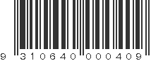EAN 9310640000409