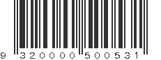 EAN 9320000500531
