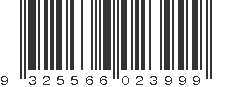EAN 9325566023999