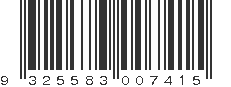 EAN 9325583007415