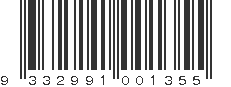 EAN 9332991001355