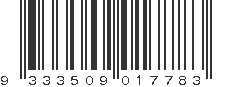 EAN 9333509017783