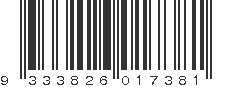 EAN 9333826017381