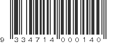 EAN 9334714000140