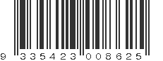 EAN 9335423008625