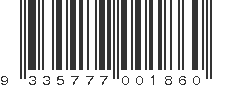 EAN 9335777001860