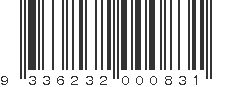 EAN 9336232000831