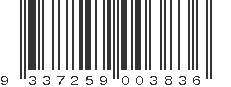 EAN 9337259003836